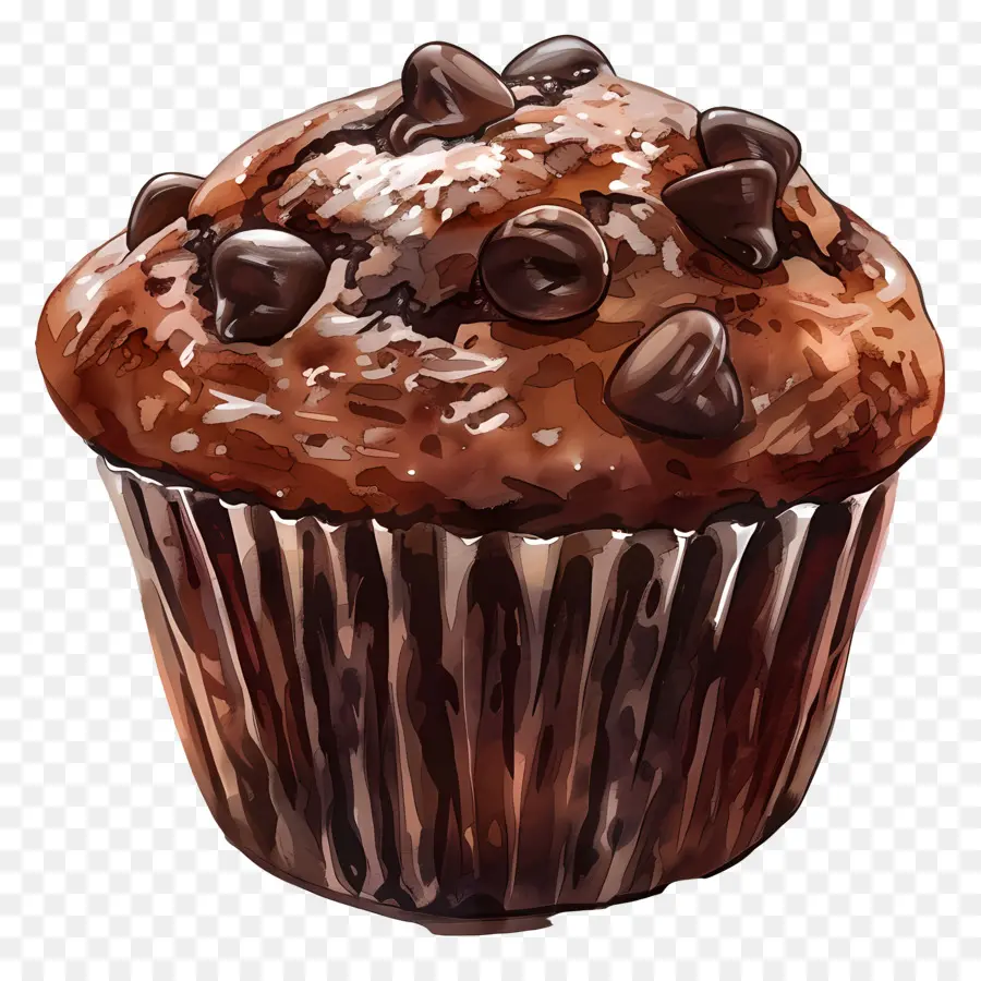 Muffin Cokelat Ganda，Cokelat Muffin PNG