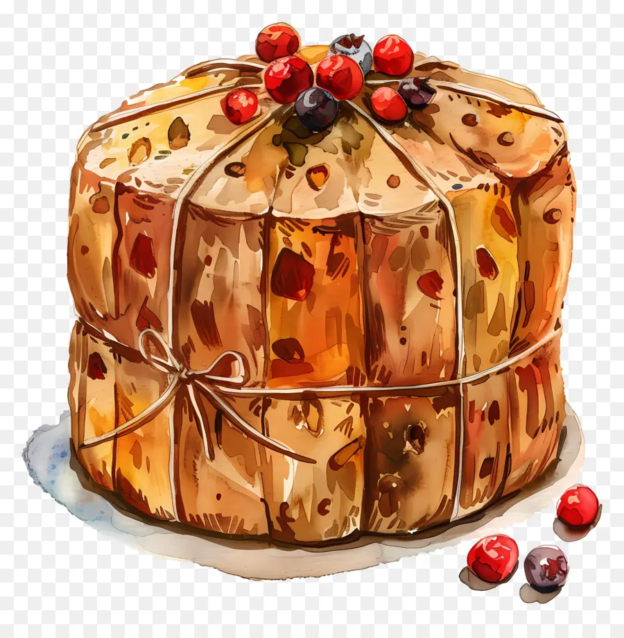 Panettone，Kue PNG