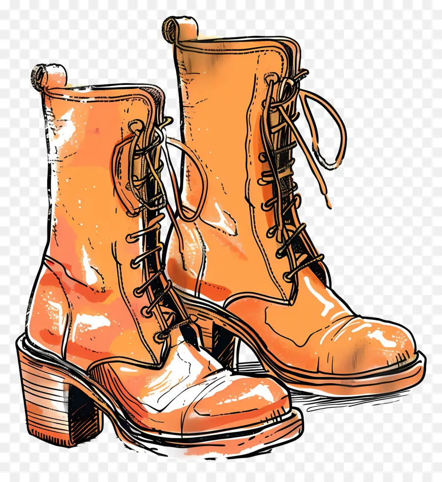 Fashion Sepatu，Sepatu Bot PNG