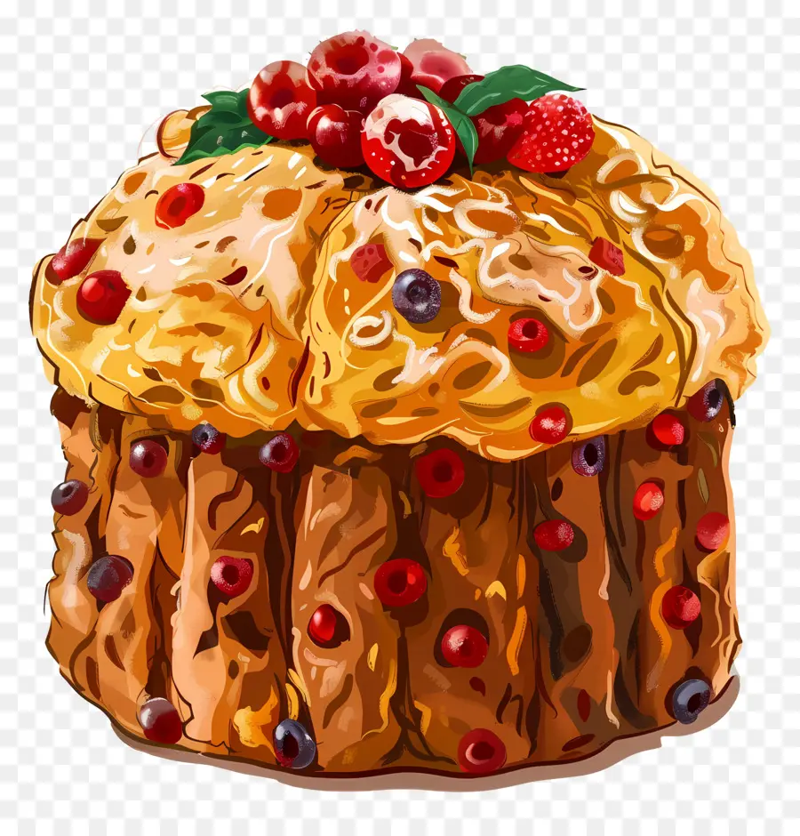 Panettone，Kue PNG