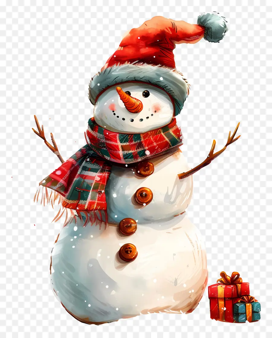 Natal Snowman，Manusia Salju PNG