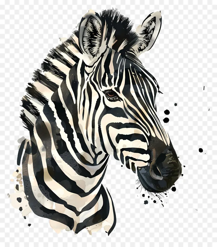 Zebra，Garis Garis PNG