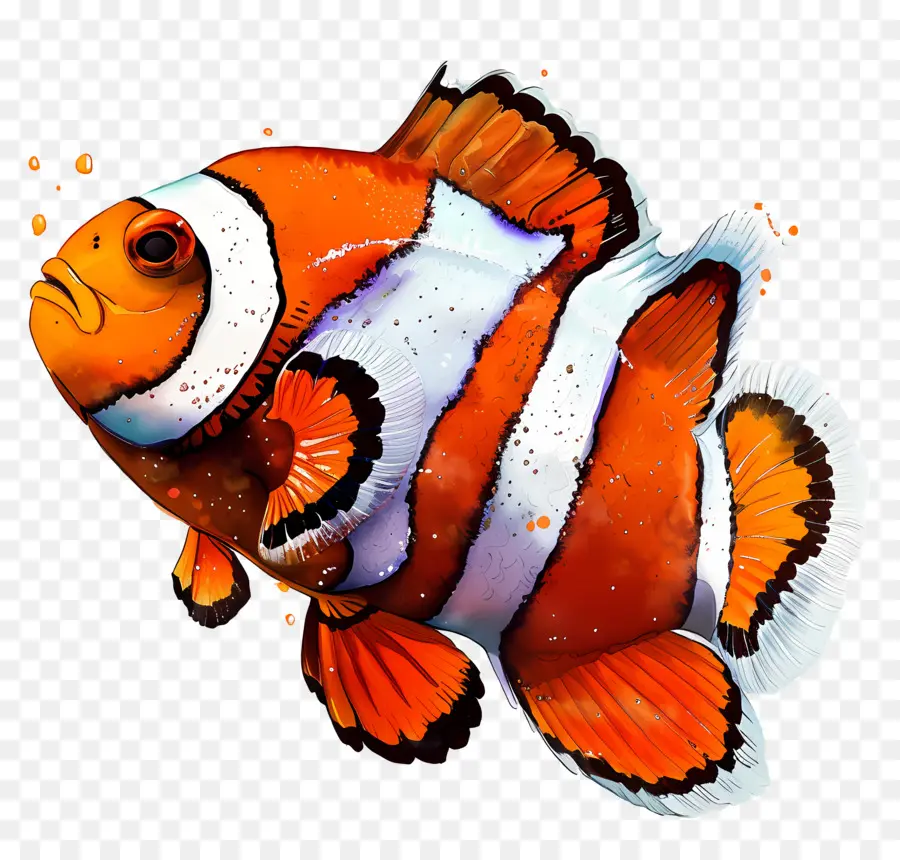 Clownfish，Orange PNG