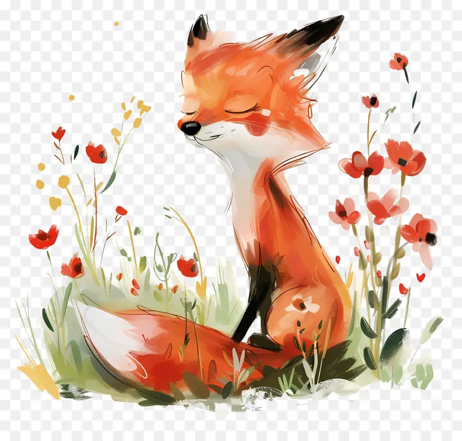 Fox，Lucu PNG