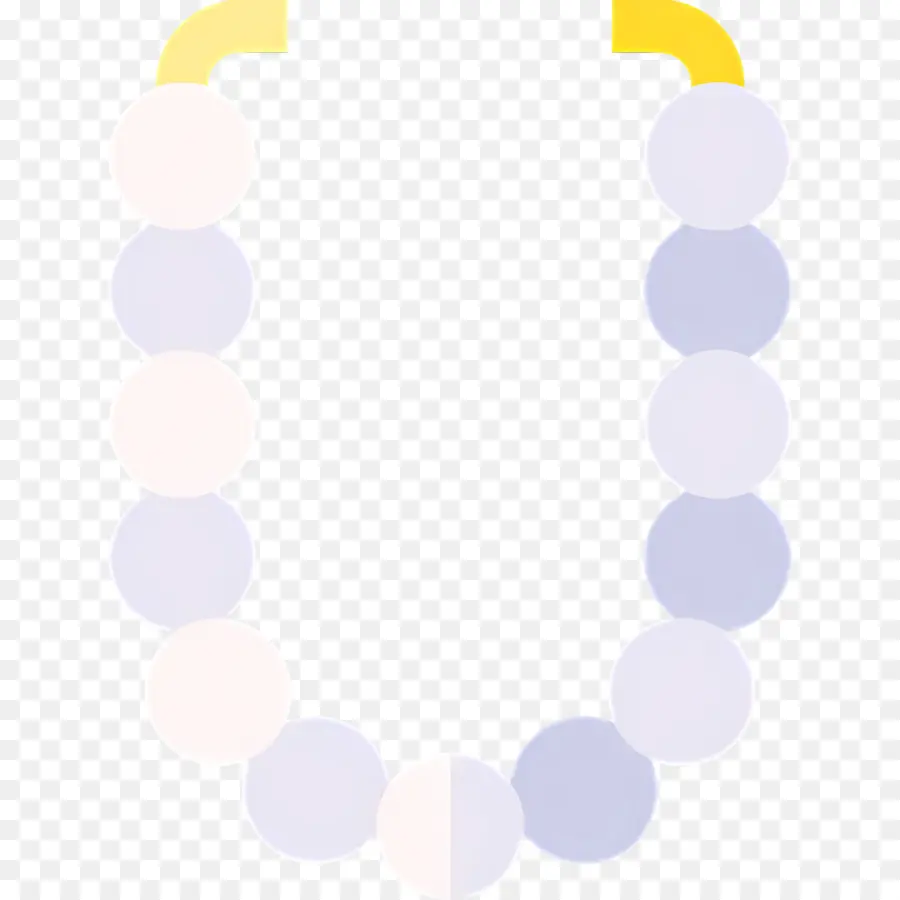 Kalung Mutiara，Kalung Manik Pastel PNG