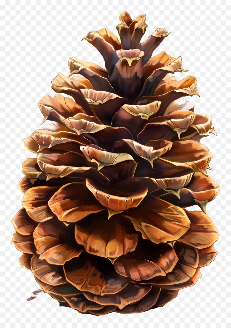 Biji Pinus，Kerucut Pinus PNG