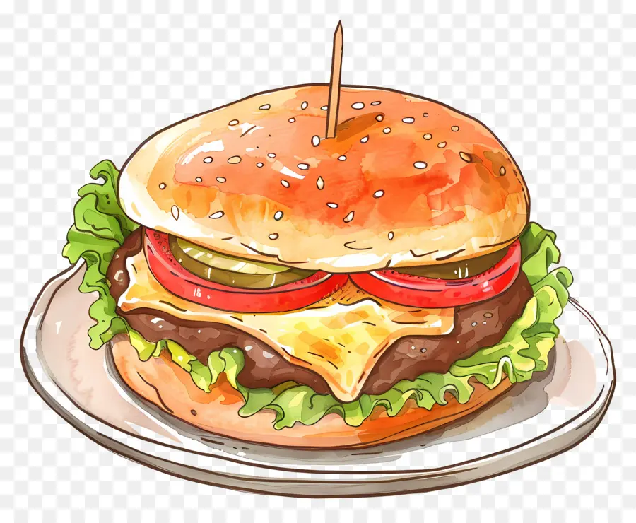 Burger Krim，Burgernya PNG