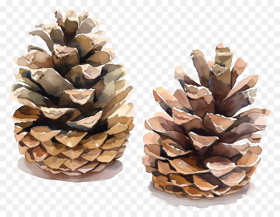 Biji Pinus，Buah Pinus PNG