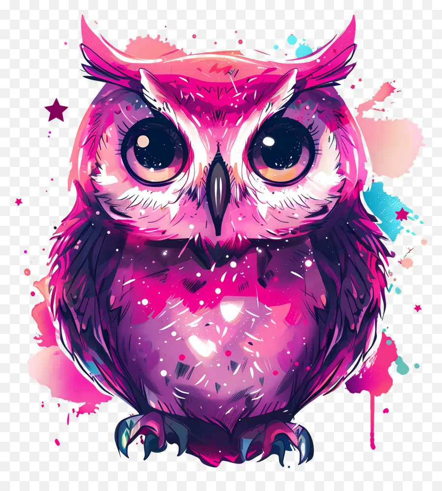 Burung Hantu，Lucu Owl PNG