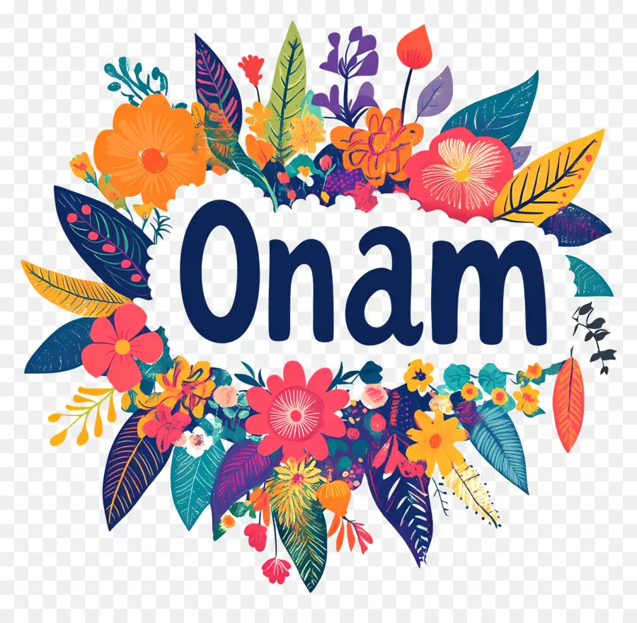 Onam，Karangan Bunga Onam PNG