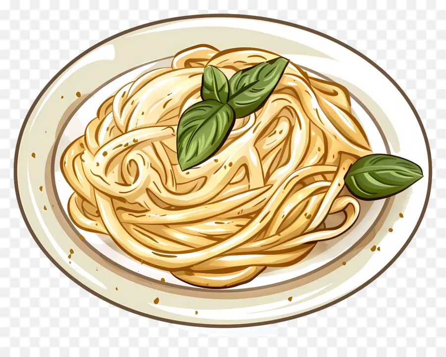 Pasta Krim，Spageti PNG