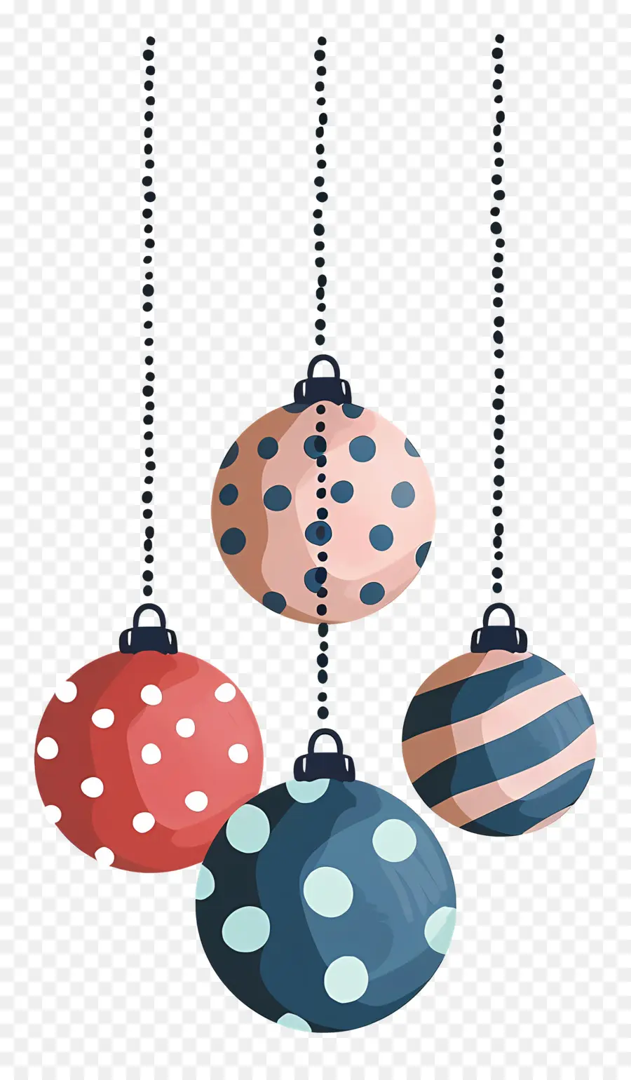 Bola Natal，Ornamen Gantung PNG