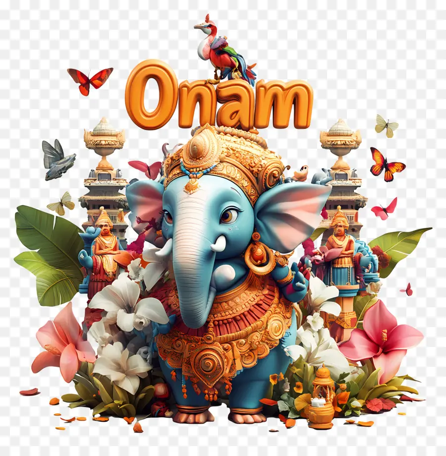 Onam，Gajah Onam PNG