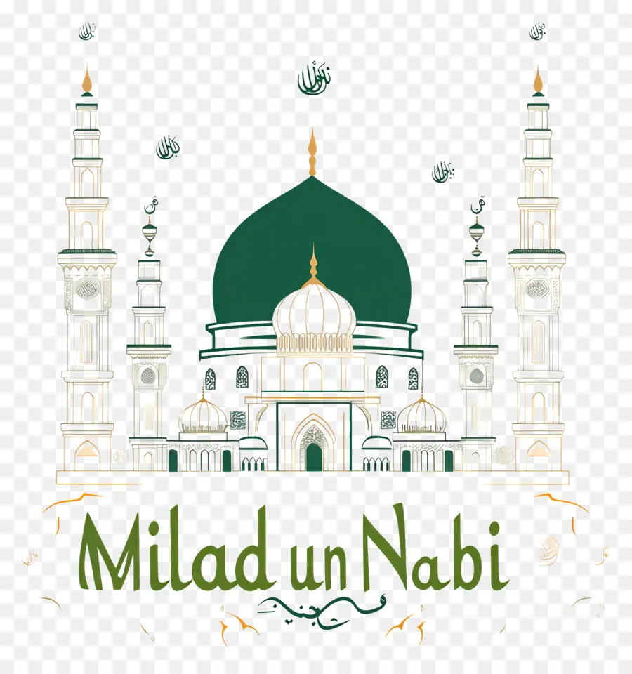 Milad Un Nabi，Masjid Milad Un Nabi PNG