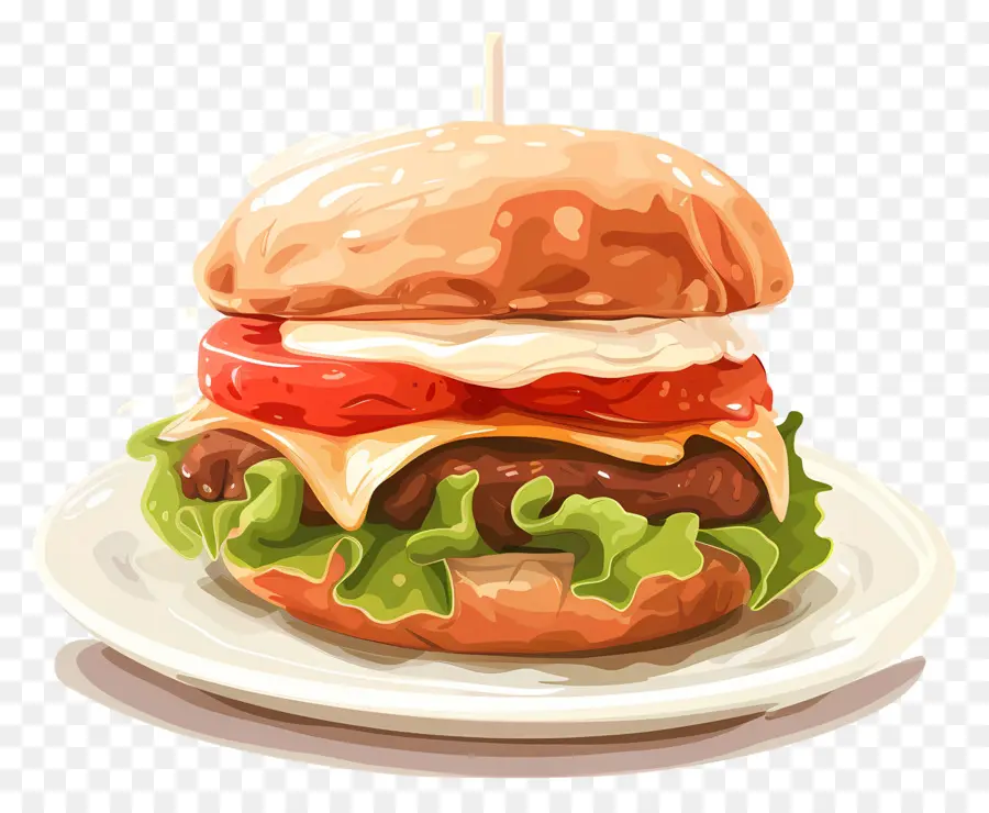 Burger Krim，Sandwich PNG