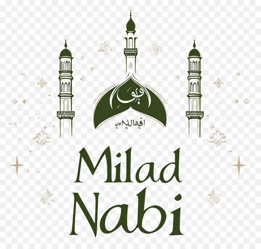 Milad Un Nabi，Masjid Hijau PNG