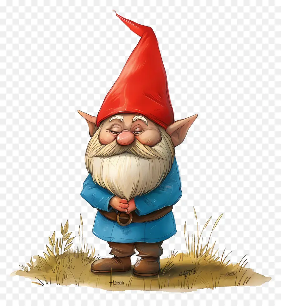 Taman Gnome，Gnome Dengan Topi Merah PNG