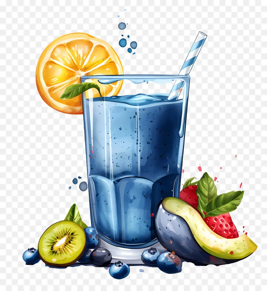 Smoothie，Smoothie Buah PNG