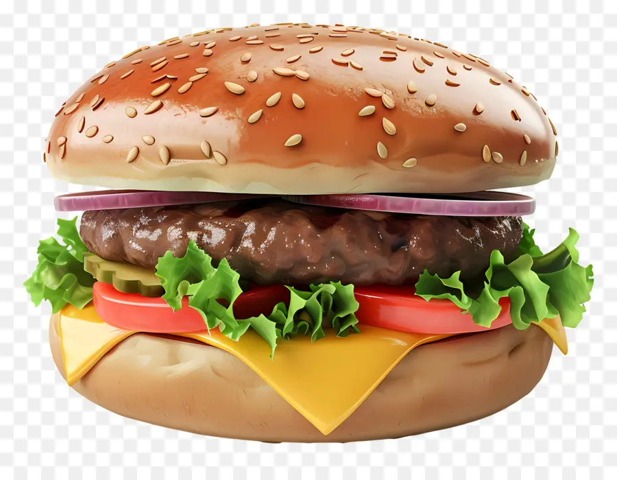 Hamburger，Cheeseburger PNG