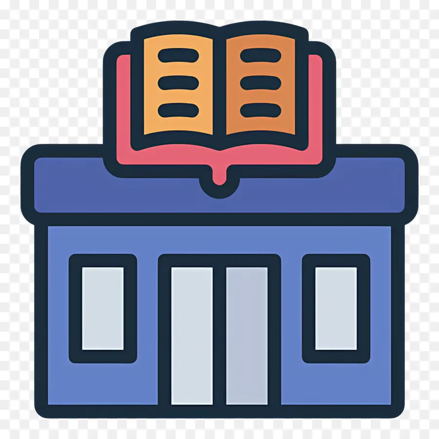 Perpustakaan，Buku PNG