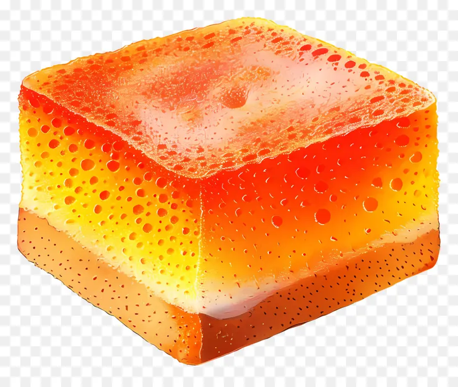 Paralon Sponge，Spons Orange PNG