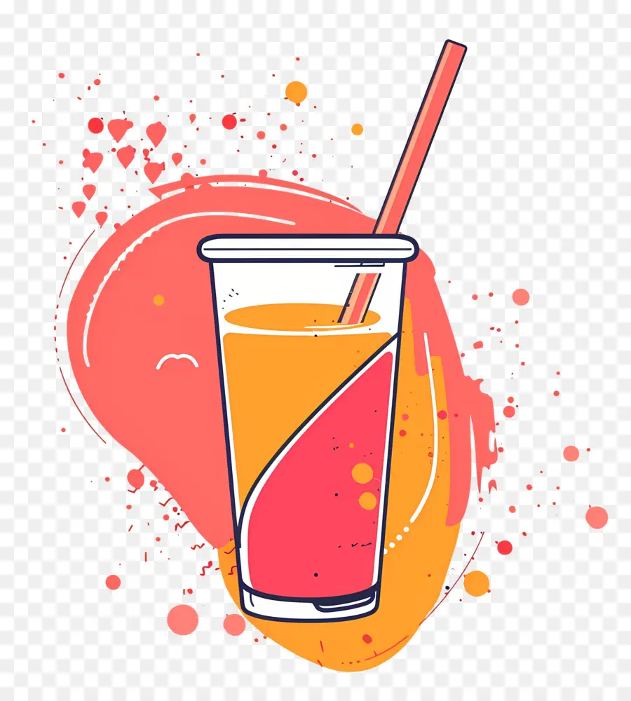 Smoothie，Jus Jeruk PNG