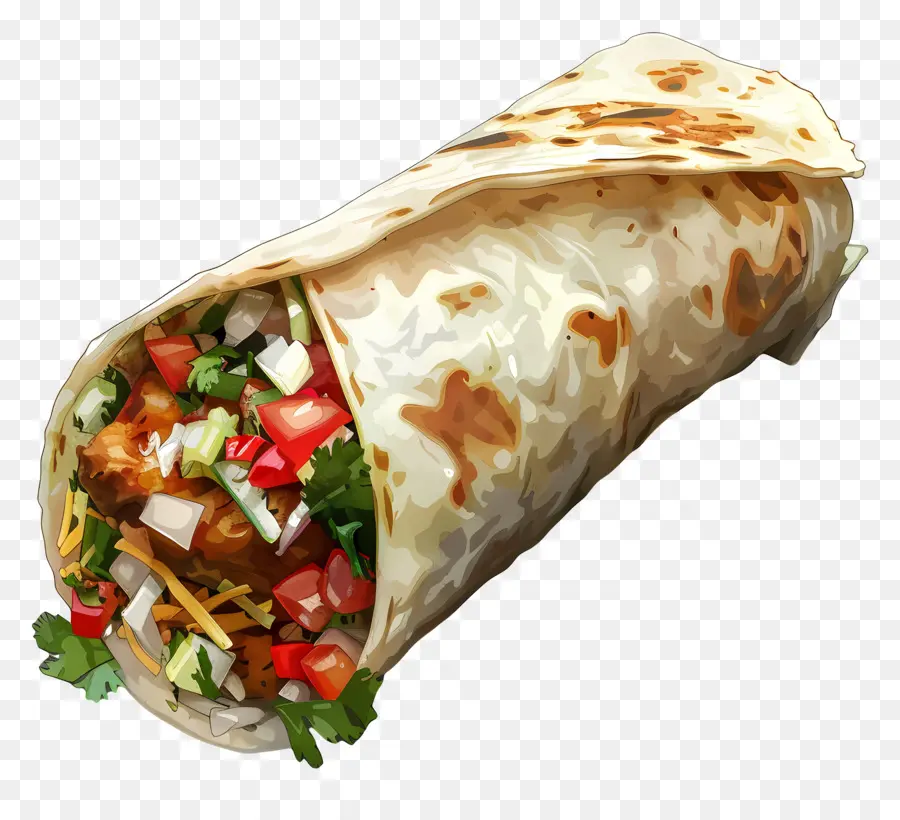 Burrito，Membungkus PNG