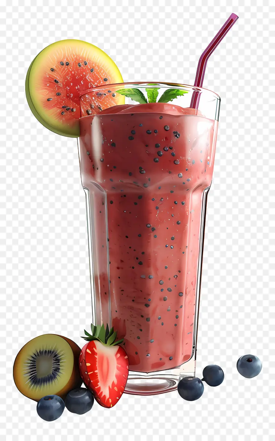 Smoothie，Smoothie Buah Beri PNG