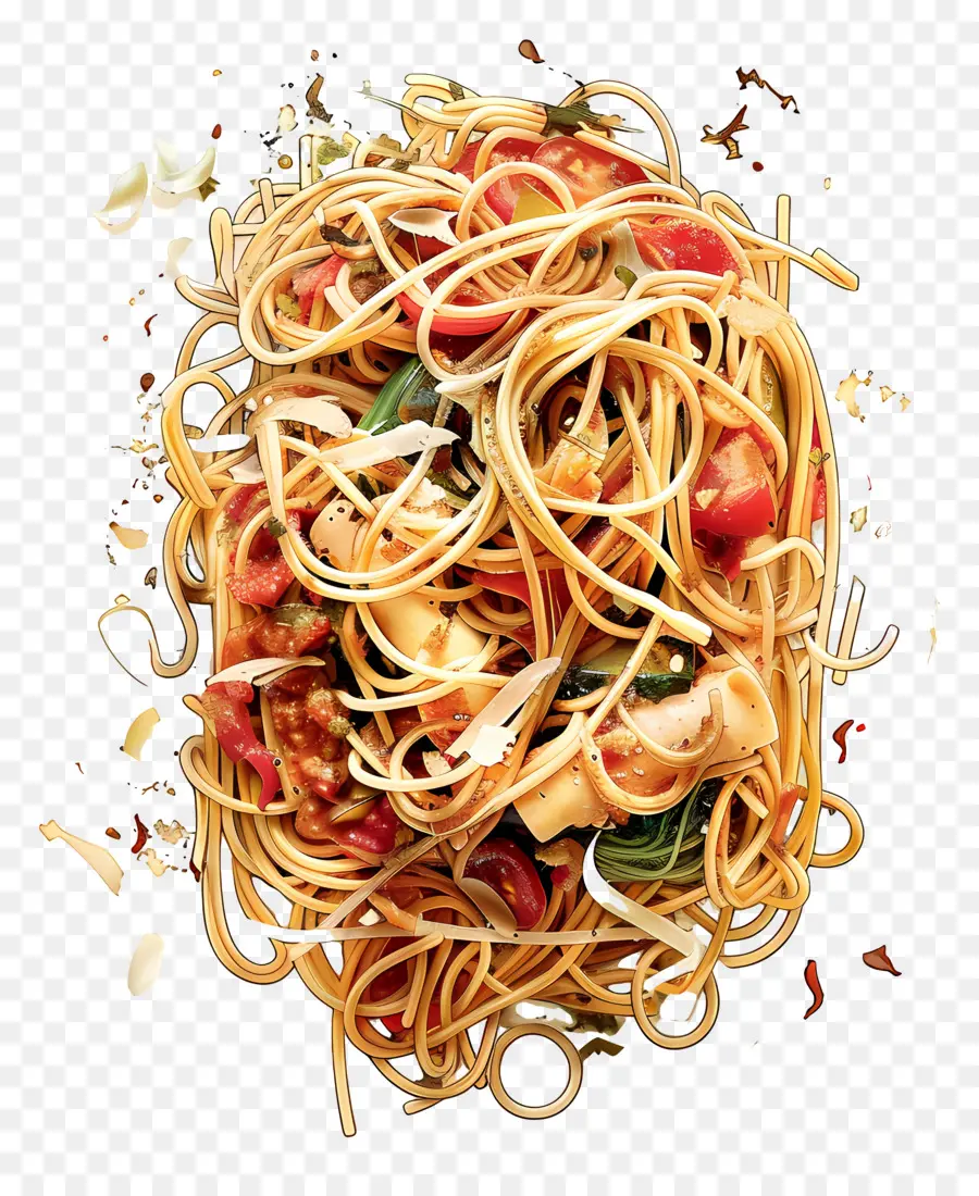 Spaghetti，Pasta PNG