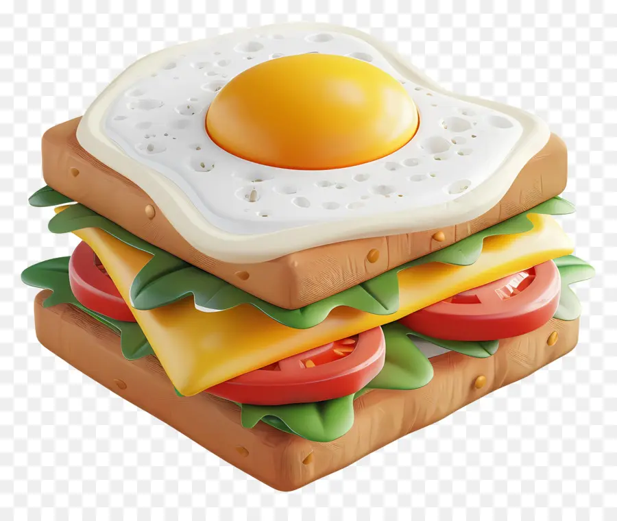 Sandwich，Telur PNG