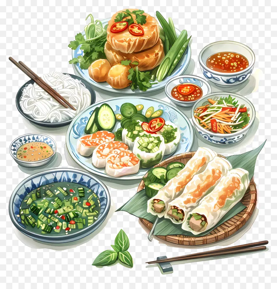 Masakan Vietnam，Masakan Asia PNG