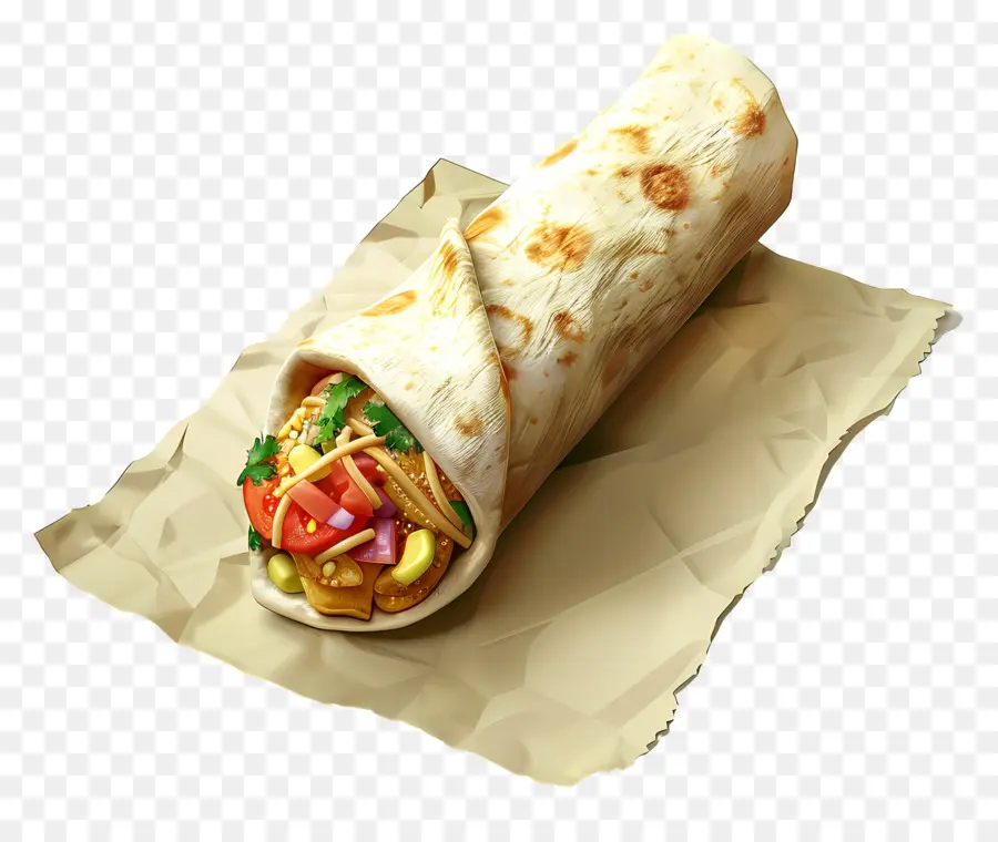 Burrito，Taco PNG