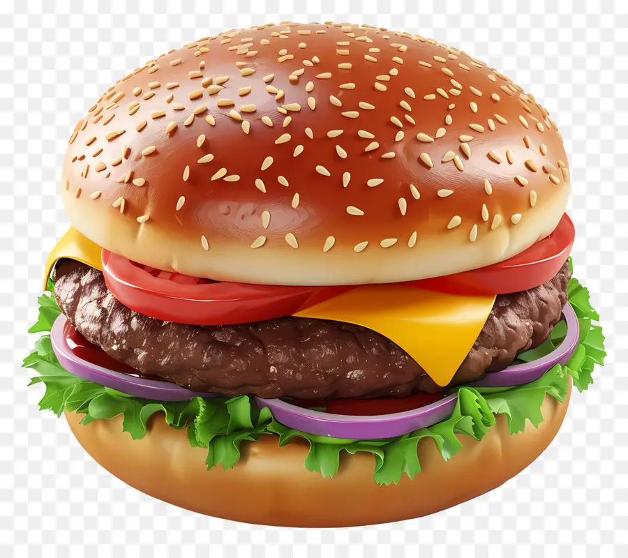 Hamburger，Burgernya PNG