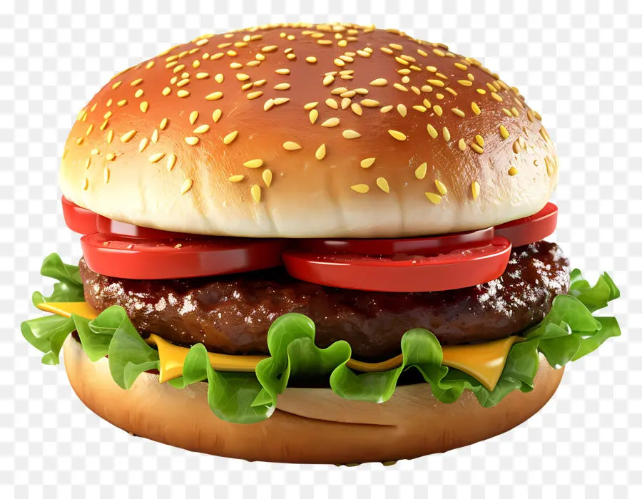 Hamburger，Burgernya PNG