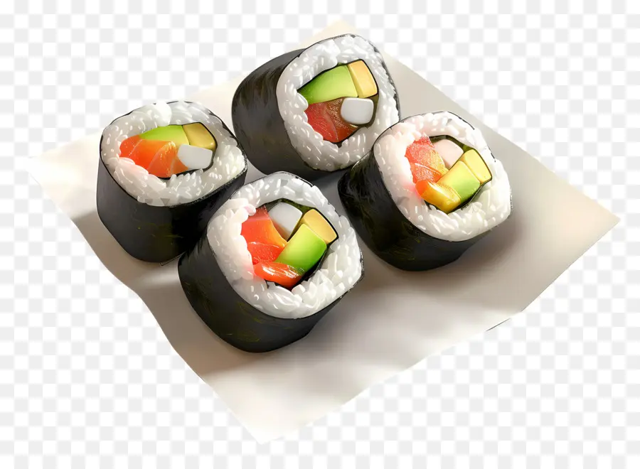 Sushi Roll，Sushi PNG