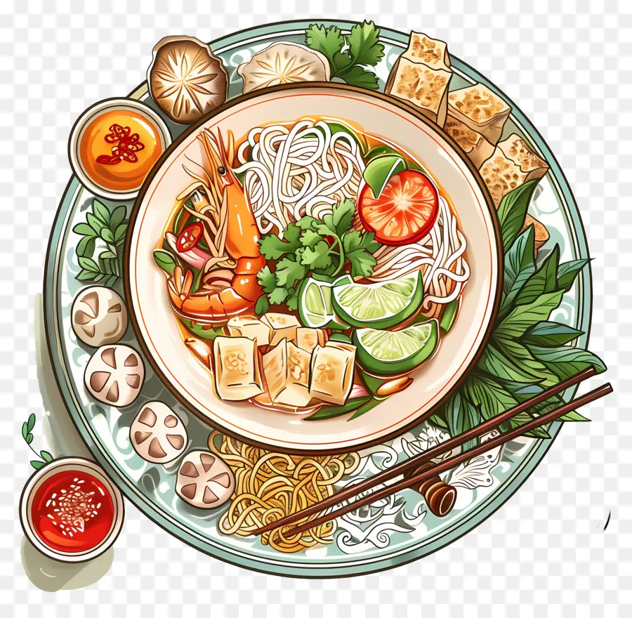 Masakan Vietnam，Hidangan Mie PNG