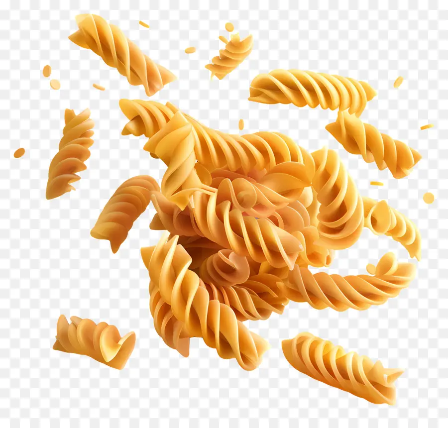 Pasta，Pasta Fusilli PNG