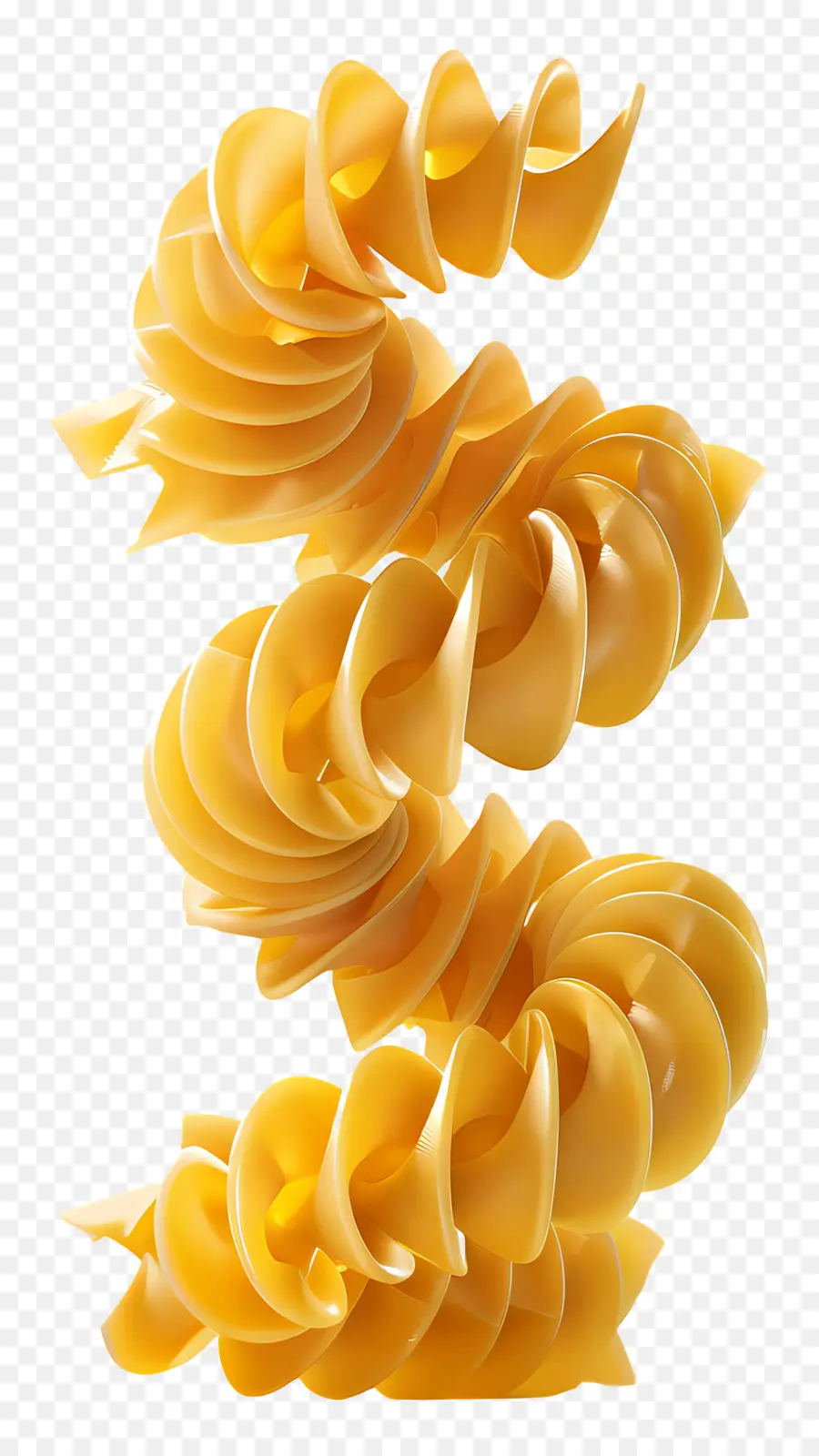 Pasta，Pasta Fusilli PNG