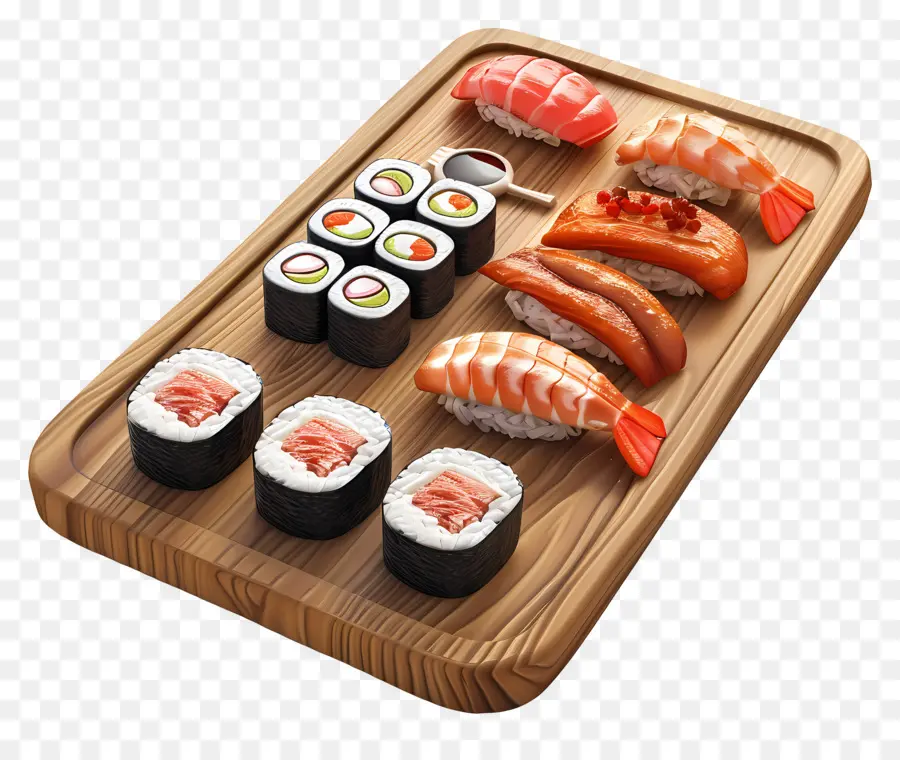 Sushi，Sushi Piring PNG