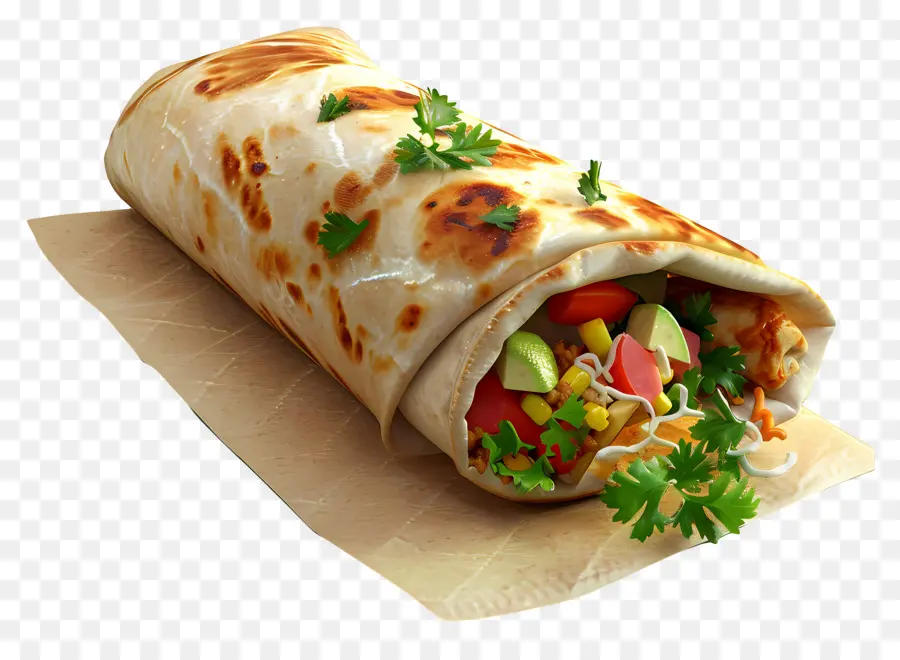 Burrito，Bungkus PNG