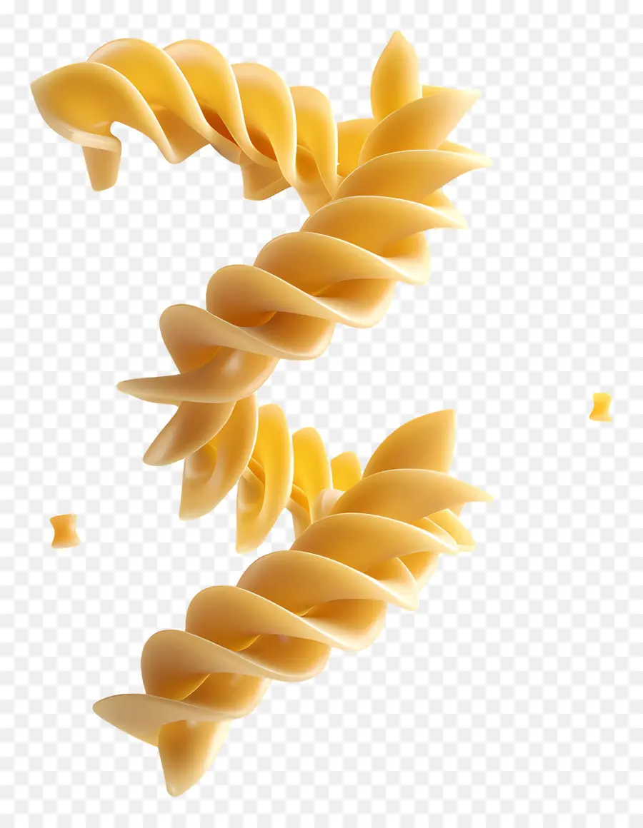 Pasta，Pasta Fusilli PNG