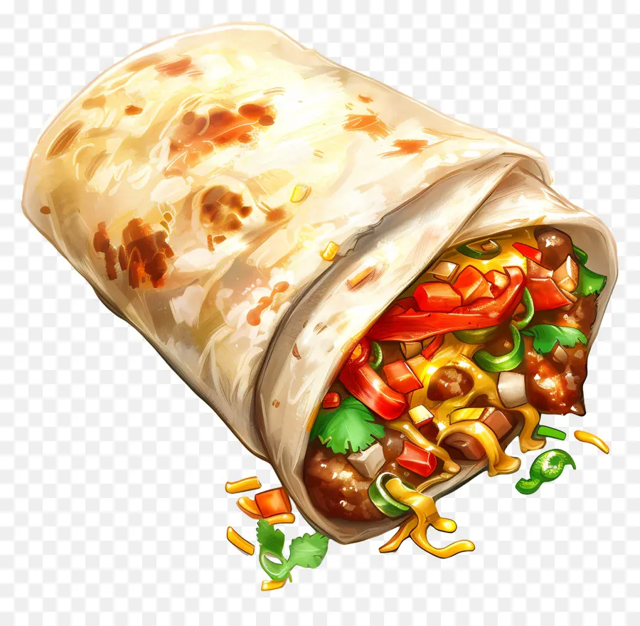 Burrito，Membungkus PNG