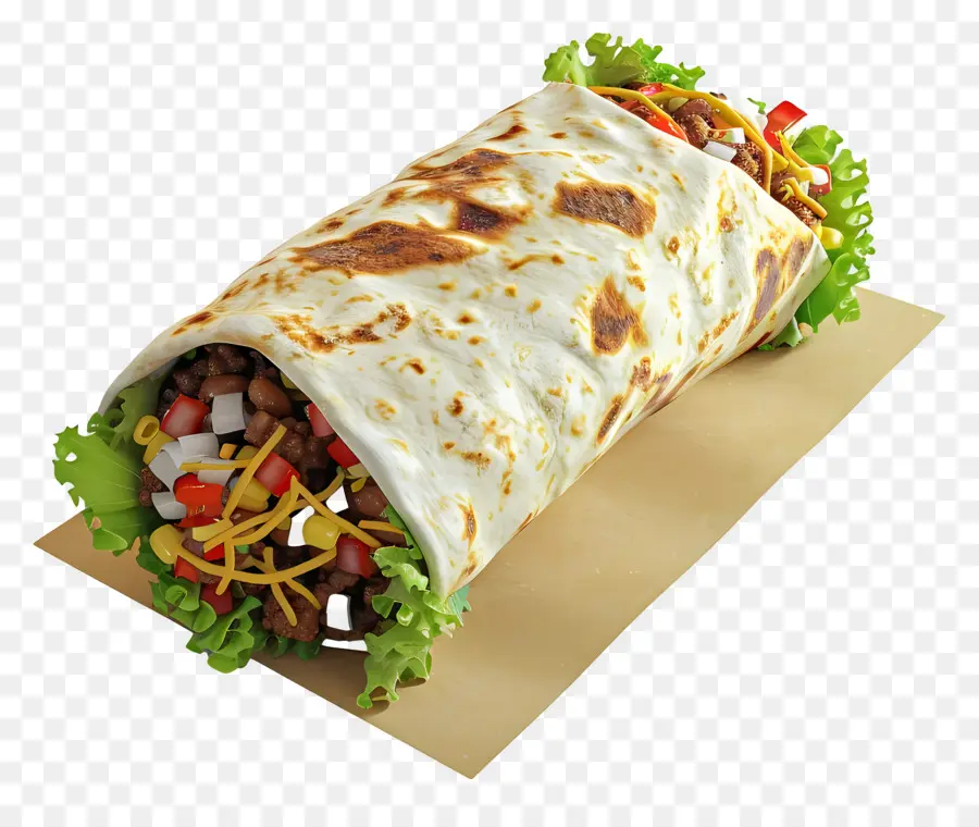 Burrito，Bungkus PNG