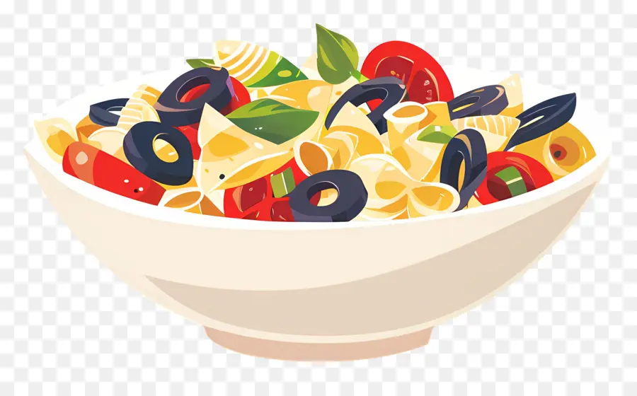 Pasta Salad，Zaitun PNG