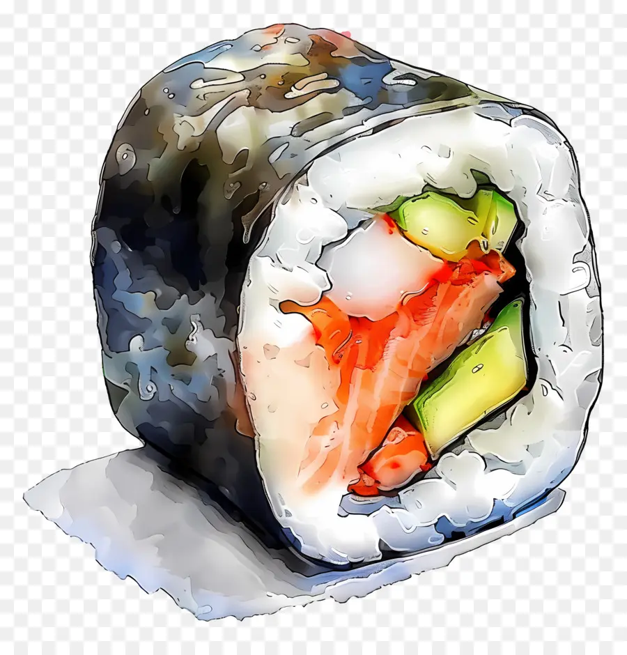 Sushi Gulung，Beras PNG