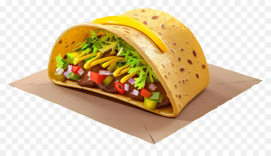 Taco，Meksiko PNG