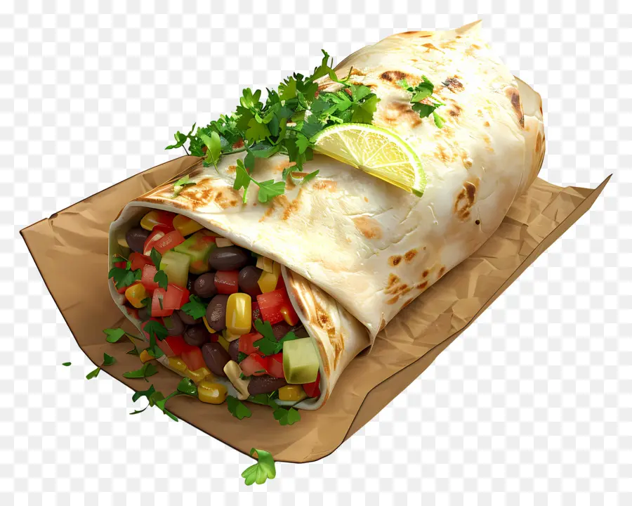 Burrito，Bungkus PNG