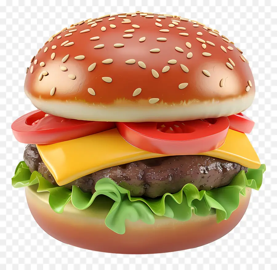 Hamburger，Burgernya PNG