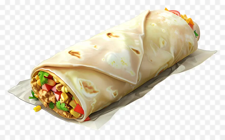 Burrito，Bungkus PNG