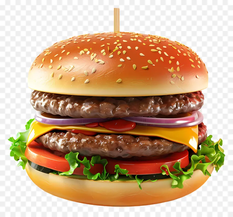 Hamburger，Burgernya PNG